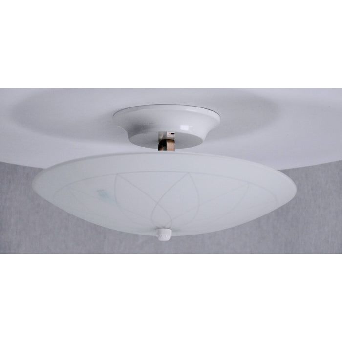 LAMP. TECHO BLANCO 2L E27 60W