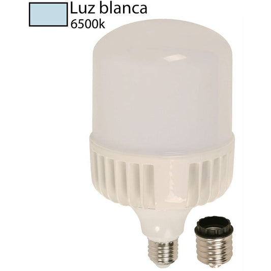 BOMBILLO LED T120 E27 60W 100-240V 6500K INCLUYE CONVERTIDOR DE ROSCA DE E27 A E40