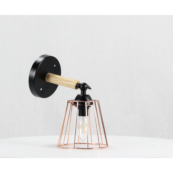 LAMP. PARED NEGRO 1L E14 40W