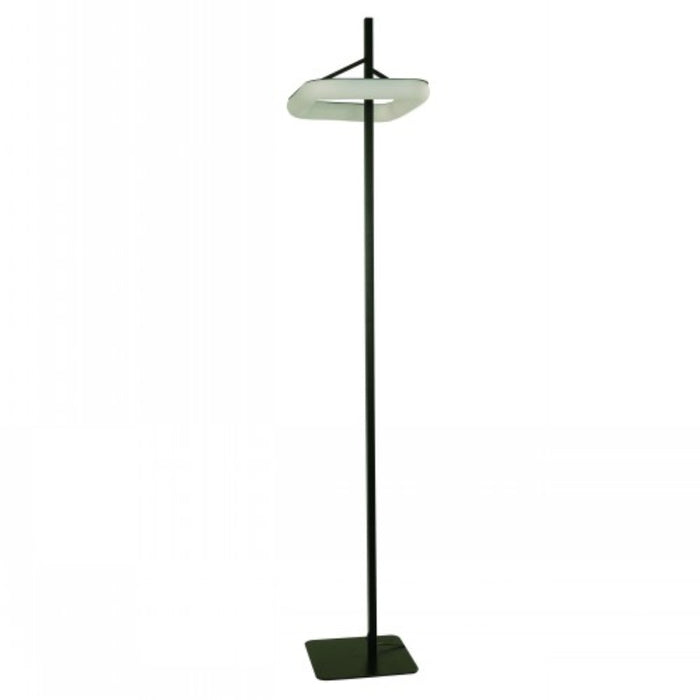 LAMP. LED DE PISO NEGRO 25W 100-240V 3000K 4000K 6500K