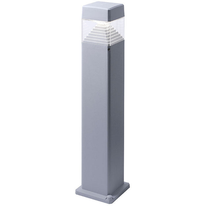 LAMP. EXT. BOLARDO ESTER 800 GRIS 1L GX53 10W
