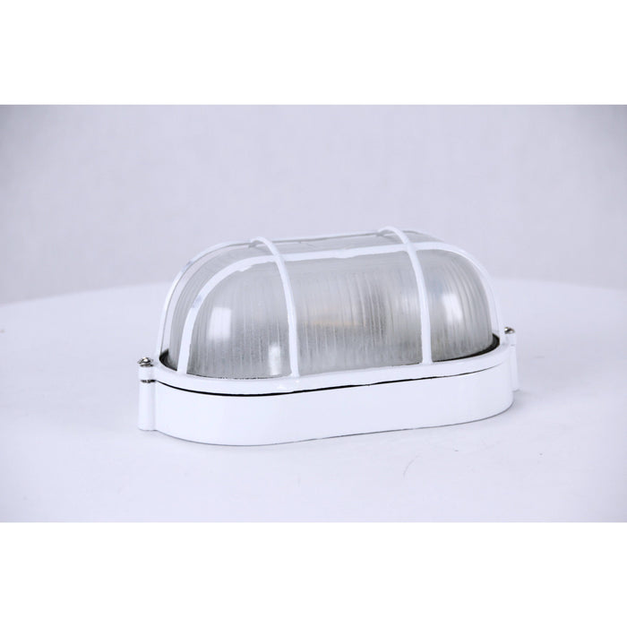LAMP. EXT. PARED BLANCO 1L E27 100W