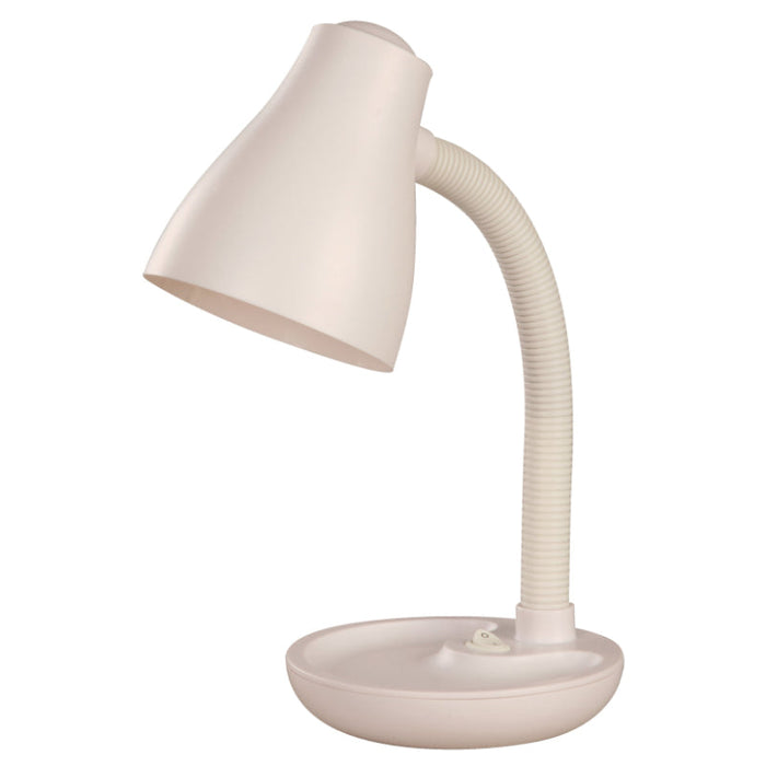 LAMP. ESCRITORIO BLANCO 1L E27 10W