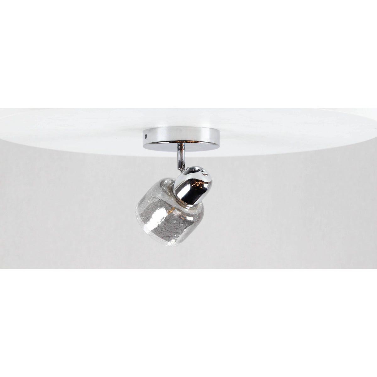 LAMP. TECHO REFLECTORA CROMO 1L E27 40W