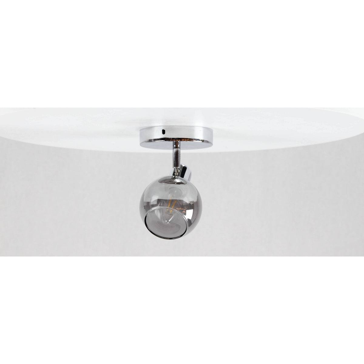 LAMP. TECHO REFLECTORA CROMO 1L E14 40W