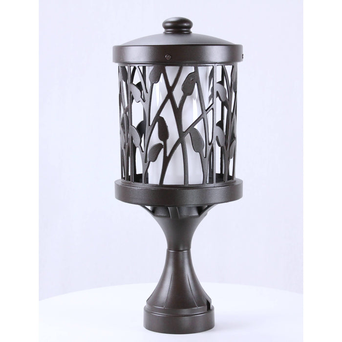 LAMP. EXT. POSTE CHOCOLATE 1L E27 60W