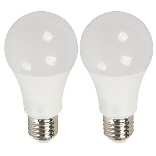 BOMBILLO LED A60 E27 9W 100-240V 6500K 2 PIEZAS