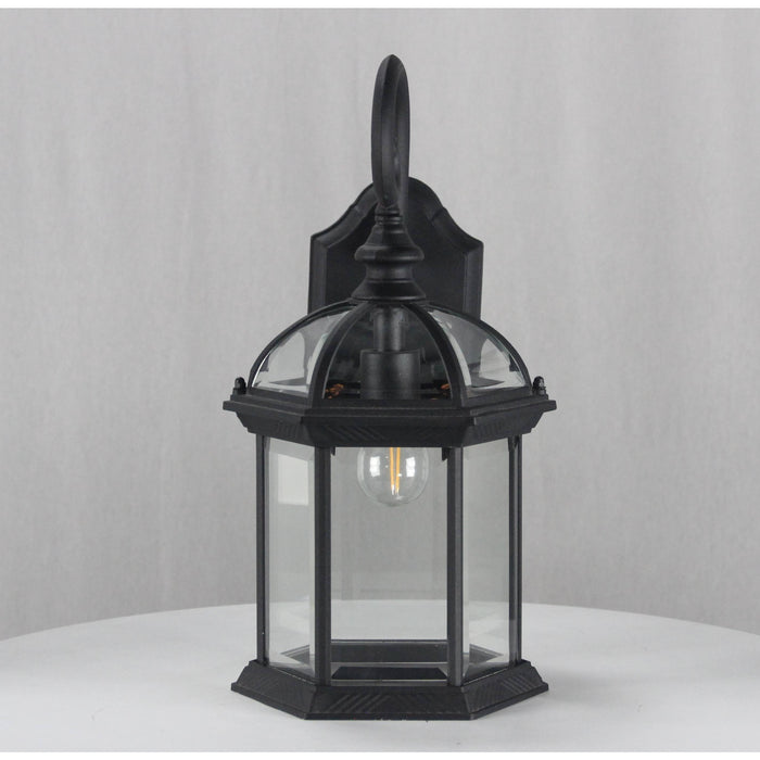 LAMP. EXT. PARED NEGRO 1L E27 100W