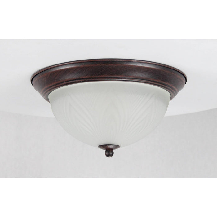 LAMP. TECHO OXIDO 2L E27 60W