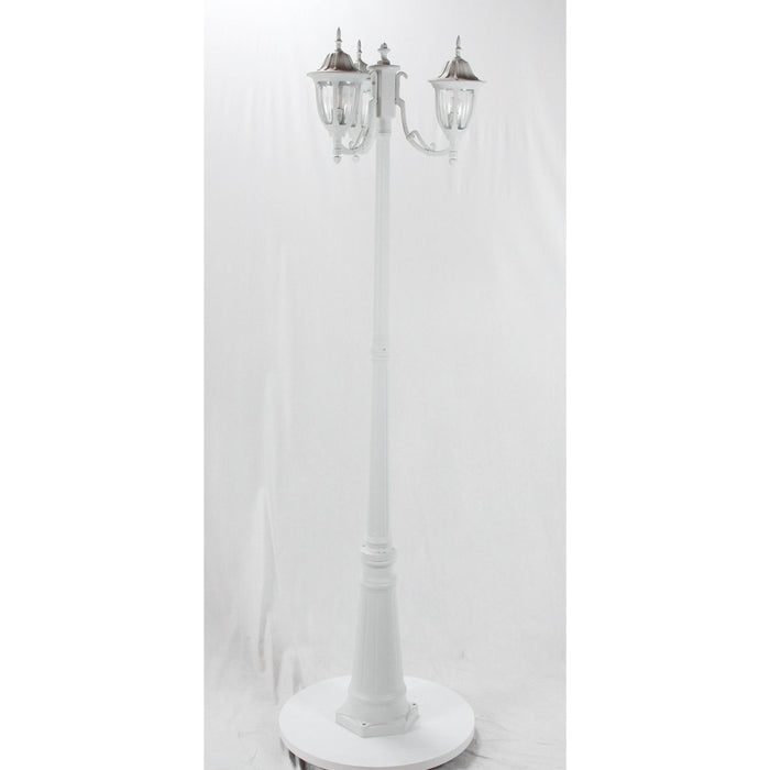 LAMP. EXT. POSTE BLANCO 3L E27 100W