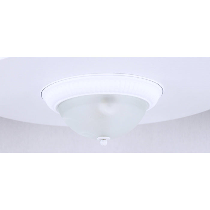 LAMP. TECHO BLANCO 1L E27 60W (2 PIEZAS)