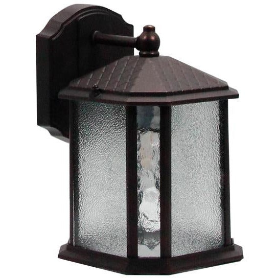 LAMP. EXT. PARED BRONCE OSCURO 1L E27 60W