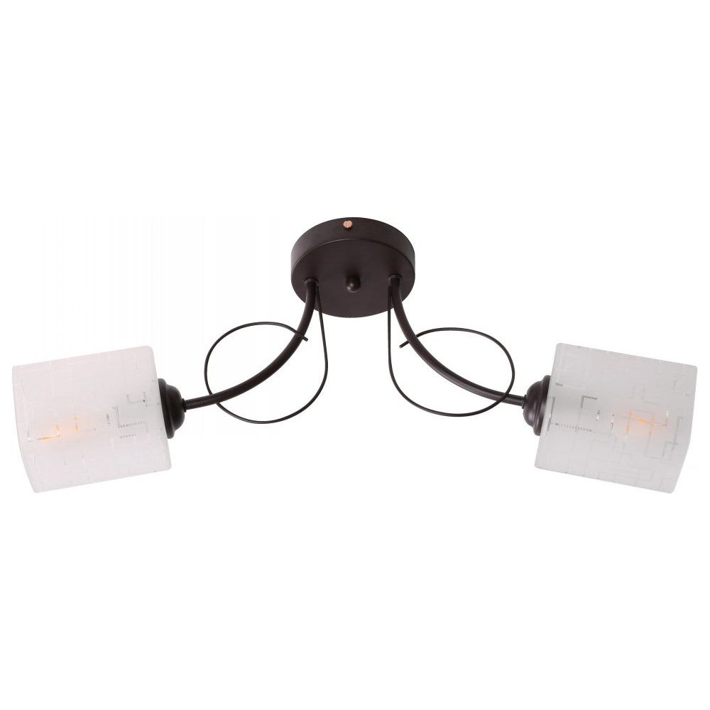 LAMP. TECHO CHOCOLATE 2L E27 40W