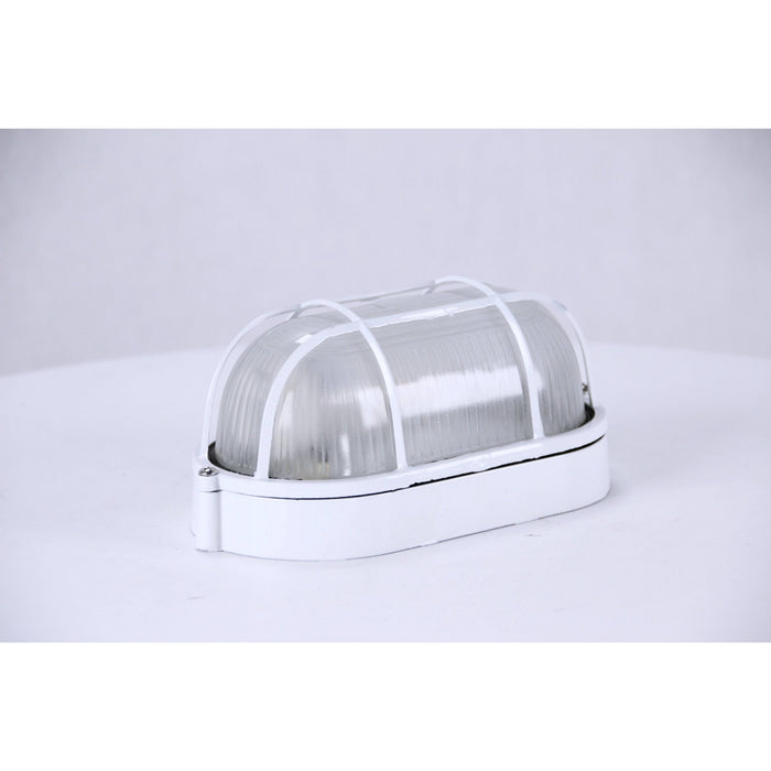 LAMP. EXT. PARED BLANCO 1L E27 100W