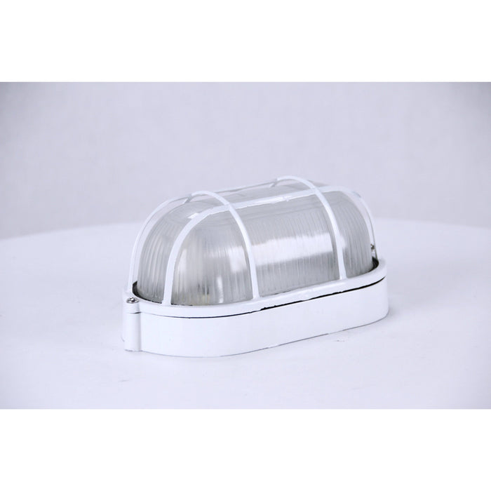 LAMP. EXT. PARED BLANCO 1L E27 100W