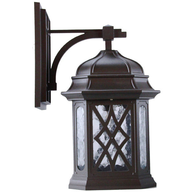 LAMP. EXT. PARED CHOCOLATE 1L E27 100W