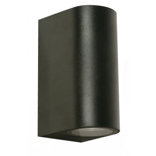LAMP. EXT. PARED NEGRO 2L GU10 7W