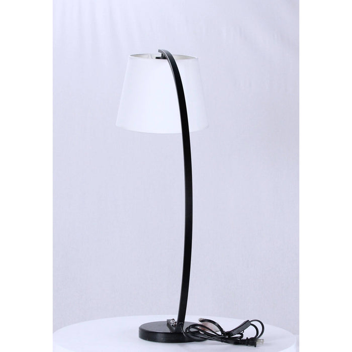 LAMP. MESA NEGRO 1L E27 60W (CUERPO)