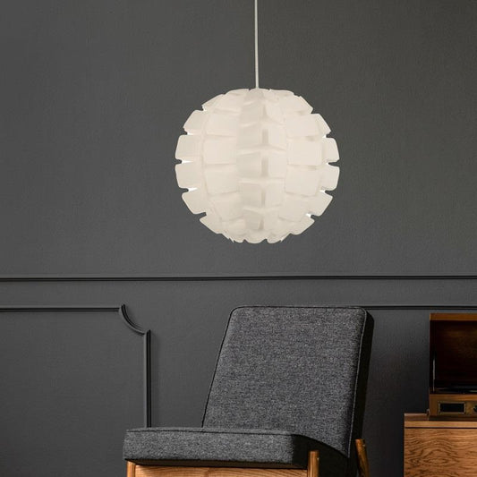 LAMP. COLGANTE NÍQUEL SATINADO 1L E27 10W (BOMBILLO INTELIGENTE INCLUIDO)