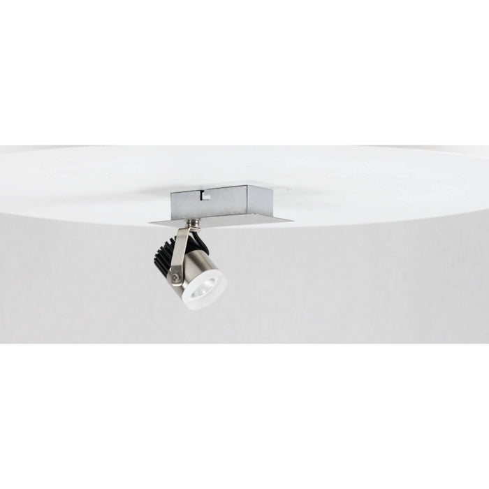 LAMP. LED TECHO REFLECTORA NIQUEL SATINADO 1L 5W 100-277V 3000K