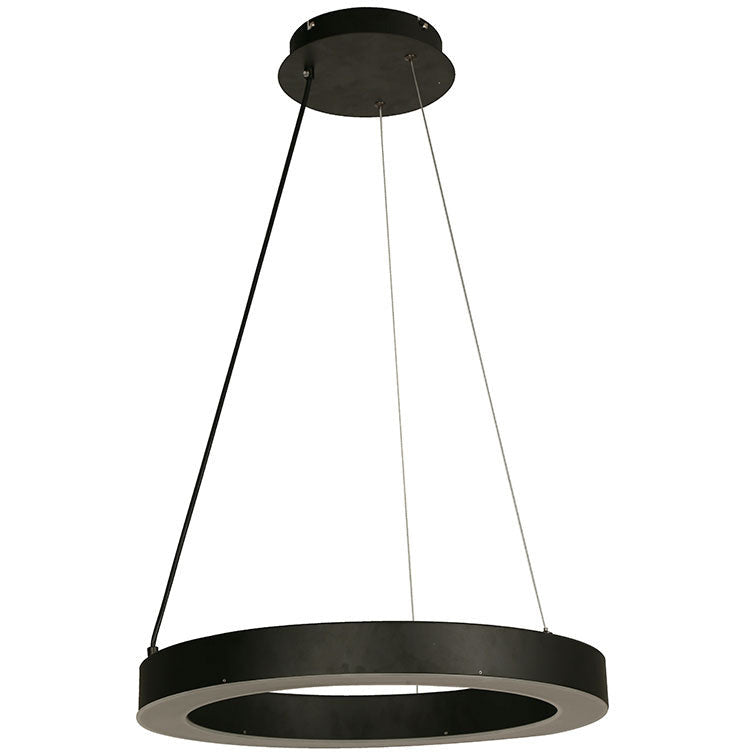 LAMP. LED TECHO NEGRO 24W 100-277V 3000K