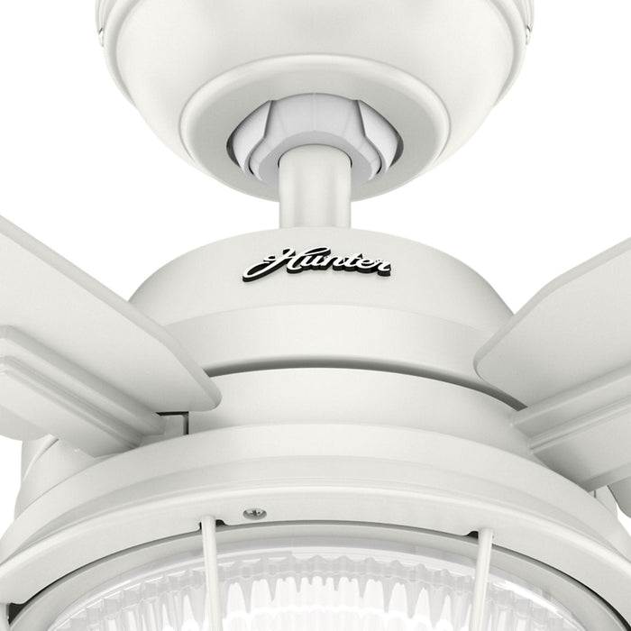 VENTILADOR EXT. DE TECHO BLANCO 52" 2L E27 9W