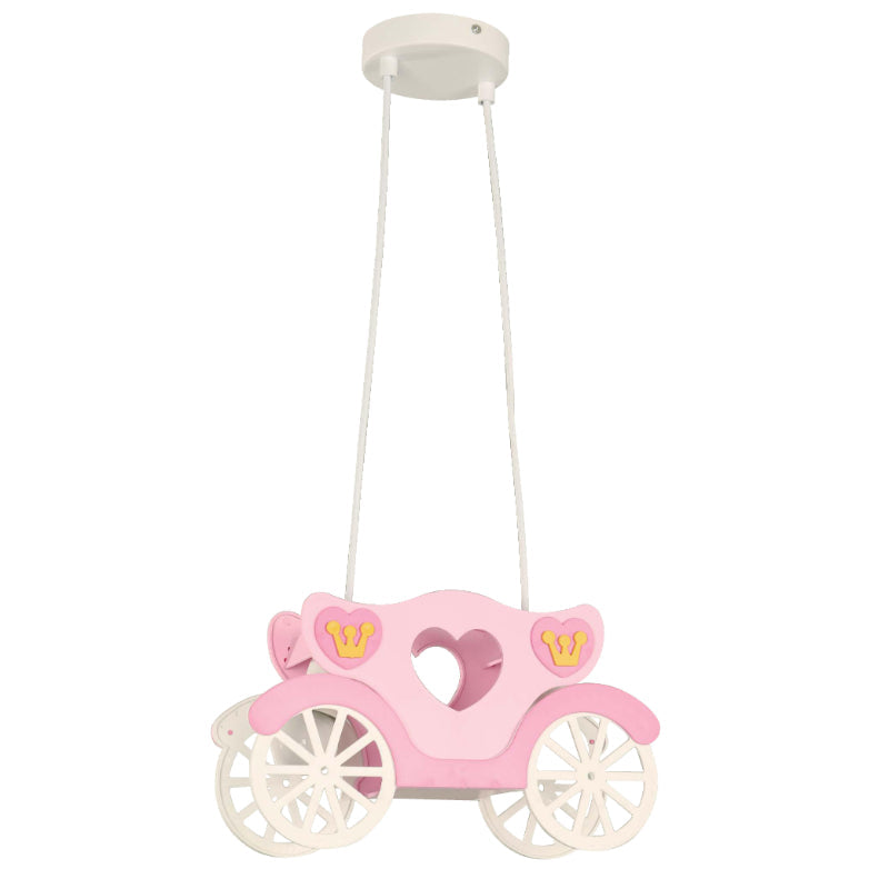 LAMP. COLGANTE BLANCO Y MULTICOLOR KIDDY 2L E27 9W