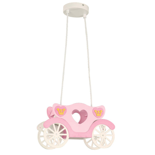 LAMP. COLGANTE BLANCO Y MULTICOLOR KIDDY 2L E27 9W