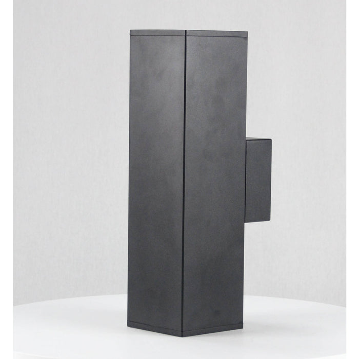 Lámpara Exterior  Pared Negro 2L E27 75W