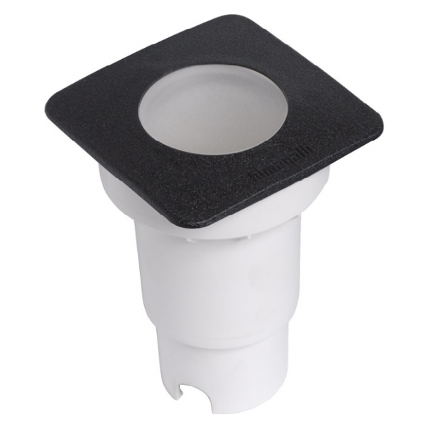 LAMP. EXT. EMPOTRABLE CECI 90 SQUARE NEGRO 1L GU10 3.5W CCT