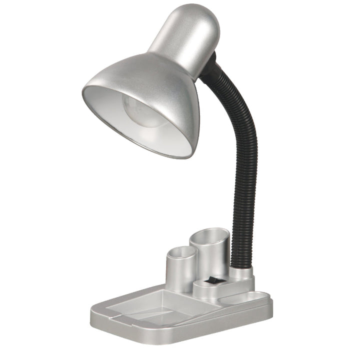 LAMP. MESA PLATEADO 1L E27 40W