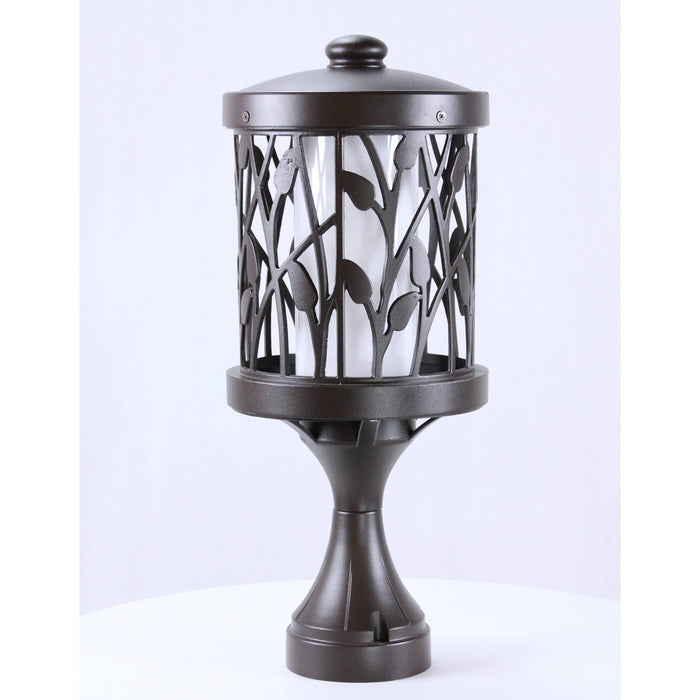 LAMP. EXT. POSTE CHOCOLATE 1L E27 60W