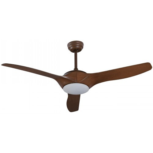 VENT.TECHO 52" CHOCOLATE 18W 3000K 120V 60HZ (DC MOTOR)