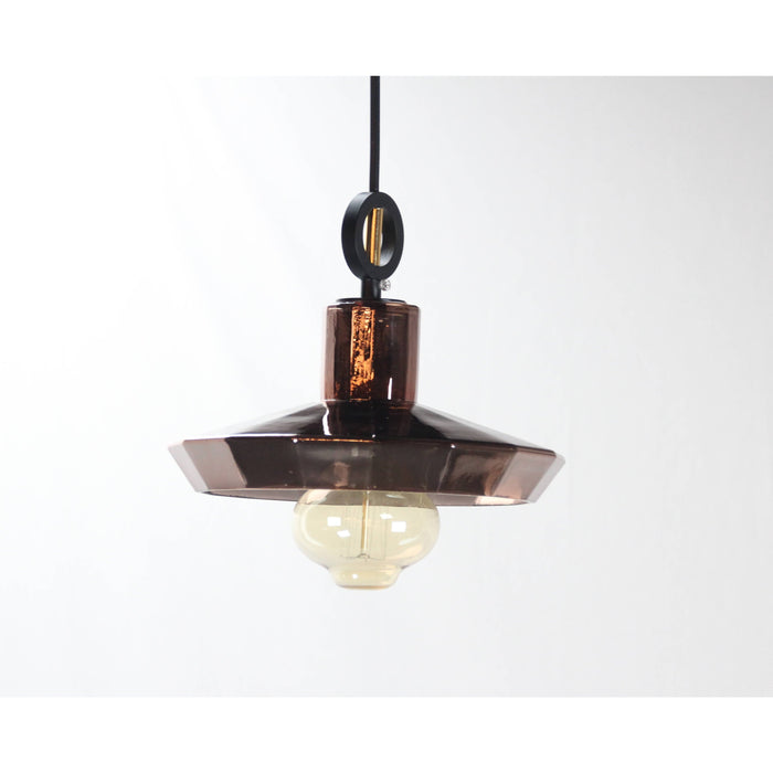 Lámpara Colgante Negro 1L E27 40W