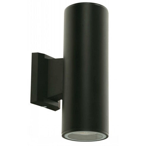 LAMP. EXT. PARED NEGRO 2L E27 10W