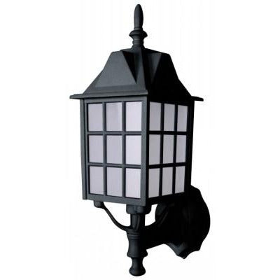 LAMP. EXT. PARED NEGRO 1L E27 100W