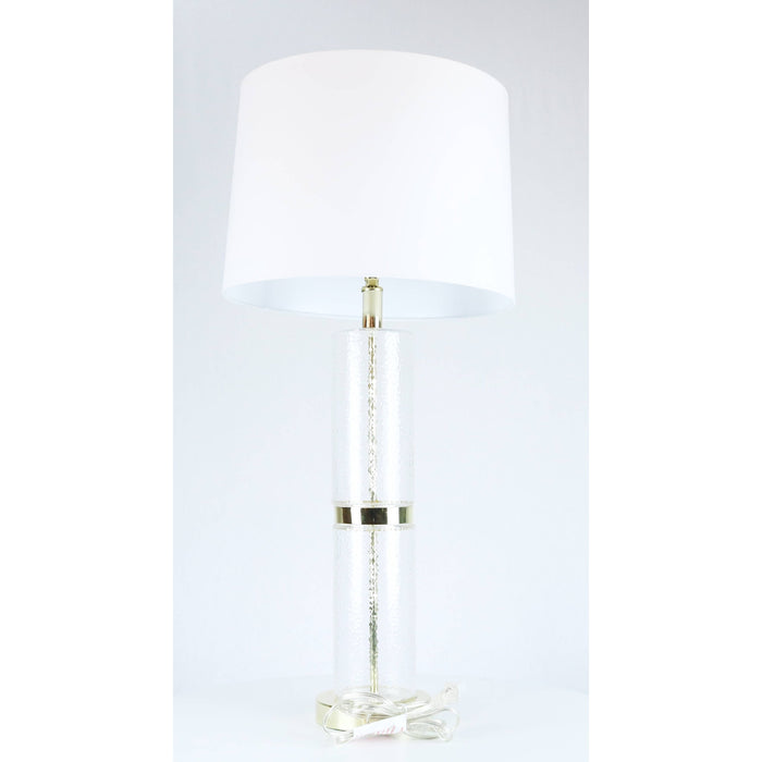 LAMP. MESA BRONCE PULIDO 1L E27 100W