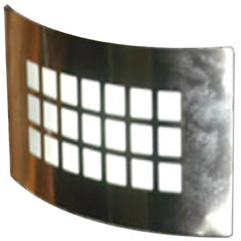 LAMP. EXT. PARED PLATEADO 1L E27 40W
