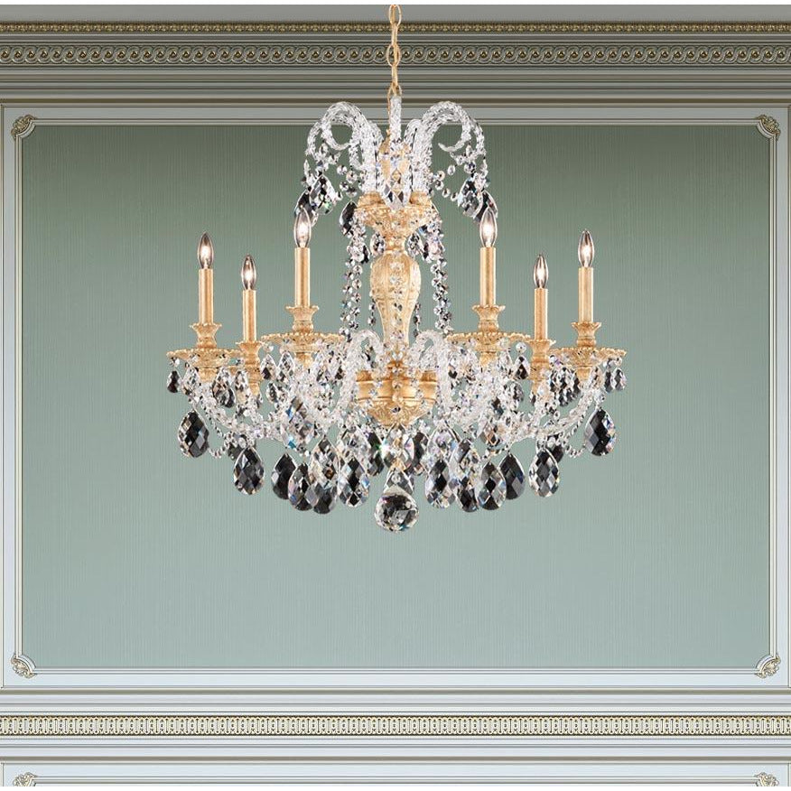 LAMP. COLGANTE CHANDELIER ISABELLE 7L E12 60W