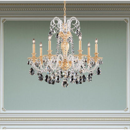 LAMP. COLGANTE CHANDELIER ISABELLE 7L E12 60W