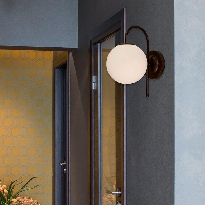 LAMP. PARED BRONCE 1L E27 40W