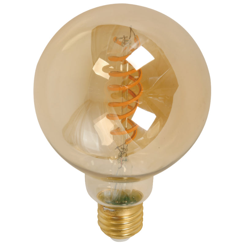 BOMBILLO LED FILAMENTO G95 E27 4W 85-265V 2200K