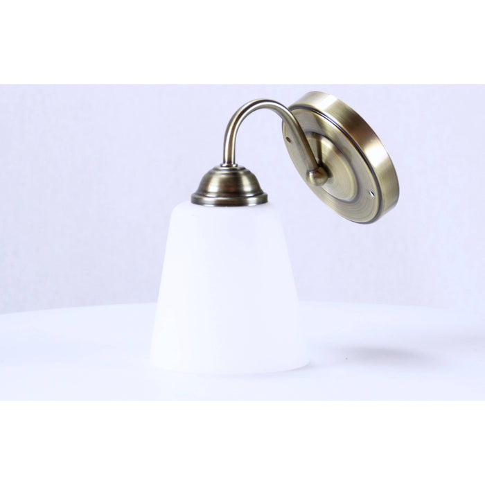 LAMP. PARED BRONCE ANTIGUO 1L E27 60W