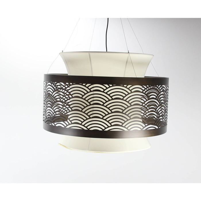 LAMP. COLGANTE NEGRO 5L E27 40W
