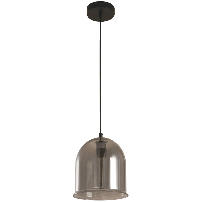 Lámpara Colgante Negro 1L E27 60W (Bombillo Incluido)