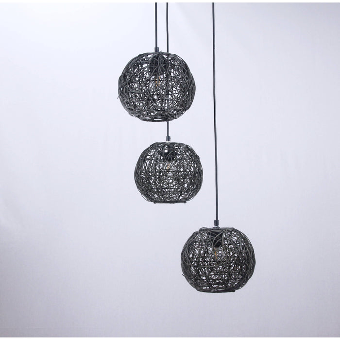 LAMP. COLGANTE CHOCOLATE 3L E27 40W