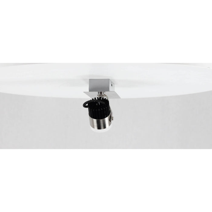LAMP. LED TECHO REFLECTORA NIQUEL SATINADO 1L 5W 100-277V 3000K