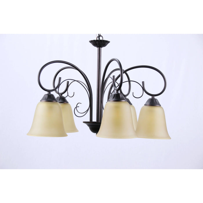 LAMP. COMBO TECHO Y PARED BRONCE E27 60W