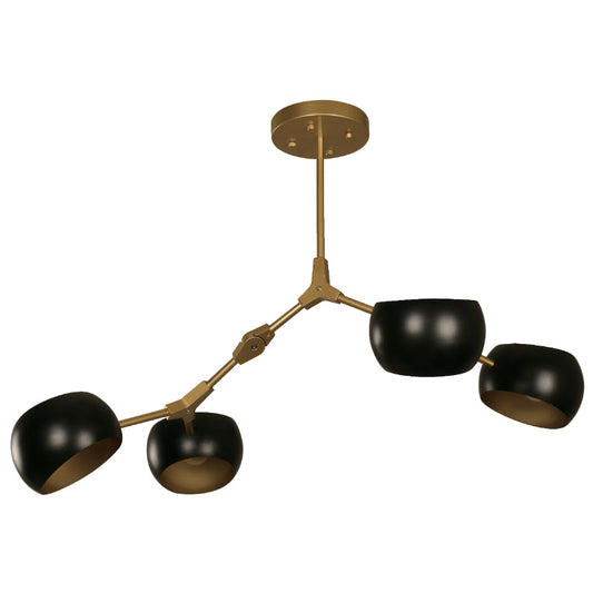 LAMP. TECHO DORADO 4L E27 40W