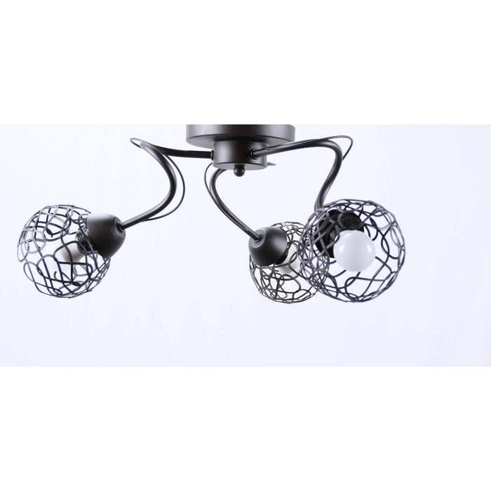 LAMP. TECHO CHOCOLATE 3L E27 5W I/B LED